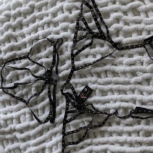 Studded Stretchy Harness Set
